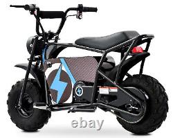 1000w Kids Electric Ride On Monkey Bike Blue