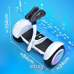 10 Electric Scooters Leg/Handle/App Control Smart Balance Board Hoverboard Kids