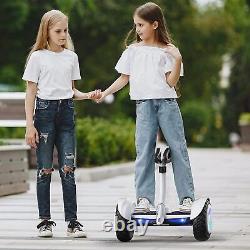 10 Electric Scooters Leg/Handle/App Control Smart Balance Board Hoverboard Kids