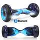 10'' Hoverboard Self Balancing Electric Scooter With Bluetooth, Led Light