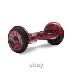 10'' Hoverboard Self Bluetooth Electric Scooter Flash 2Wheels Self Balance Board