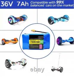 10s2p 36V 7Ah Li-lon Rechargeable Battery for Electric Self-balancing Scooter