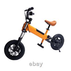 12 Kids Blue Balance Bike Brand New Upgraded Model Electric 200w 2024