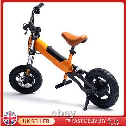 12 Kids Electric Bike Balance Bike 200W 3 Speed 4Ah Battery 5-12 Year Xmas Gift