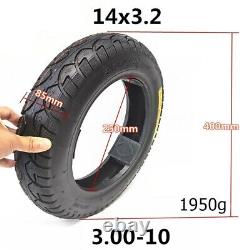 1pc-14x3.2 Tubeless Tire 3.00-10 Vacuum Tyre For Electric Bike Balanced Trolley