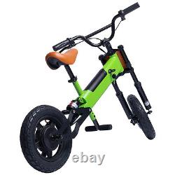 200W 12 Kids Electric Bike Balance Children Bicycle 3 Speeds 4Ah Battery 25km/h