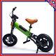 200w Kids Electric Balance Bike 12inch 3 Speed 24ah Battery App Control Speed Uk