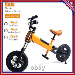 200W Kids Electric Bike Kids Scooter Electric Bike Balance Bike Operation Safety