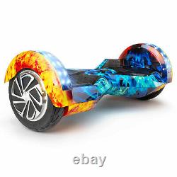 2022 8.5 Hoverboard Self Balancing Electric Scooter +LED Flash Wheels Bluetooth