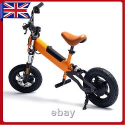 2023 12 Kids Electric Bike Balance Bike 200W 3 Speed 4Ah Battery UK