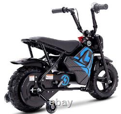 250w Kids Electric Ride On Monkey Bike Blue