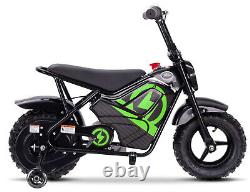 250w Kids Electric Ride On Monkey Bike Green