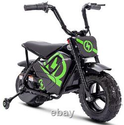 250w Kids Electric Ride On Monkey Bike Green