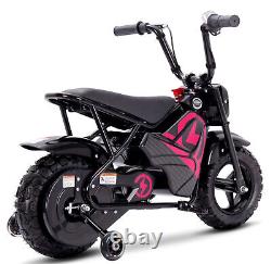 250w Kids Electric Ride On Monkey Bike Pink