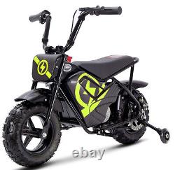 250w Kids Electric Ride On Monkey Bike Yellow