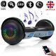 2 Wheel Bluetooth Hoverboard Electric Self Balancing Scooter Led Light 6.5 Uk