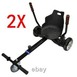 2x Attachment Kart Go Kart Seat Holder for 6.5 8 10 Two wheel balance Scooter