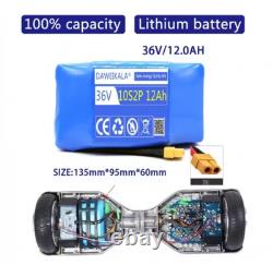 36V 12000mAh Rechargeable Li-lon battery for Electric self balancing Scooter