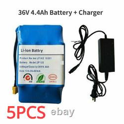 5PC Balance Board Replacement battery 36V 4400Ah Electric Scooter Batteries Pack