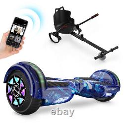 6.5Electric Self Balance Hover board Scooter Board Bluetooth+LED+BAG+REMOTE KEY