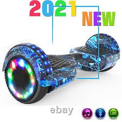 6.5Hoverboards Self Balancing Electric Scooter Off Road Bluetooth Blaue Galaxie