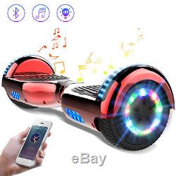 6.5Self Balancing Scooter LED Off Road Electric Scooter Hoverboard-Bluetooth