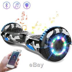 6.5Self Balancing Scooter LED Off Road Electric Scooter Hoverboard-Bluetooth