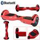 6.5'' 2-wheels Electric Hover Board Bluetooth Led Self Balancing Scooter Red Uk