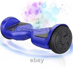 6.5 Blue Self Balance Board Hover Scooter Bundle & Hoverkart Go Kart Hoverboard