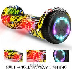 6.5 Bluetooth Hover Board Self Balancing Scooter Electric With Bag Remote Key