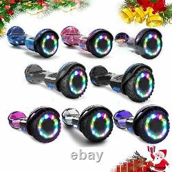 6.5'' Bluetooth Hoverboard LED Lights Self-Balancing Electric Scooter Segway