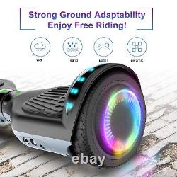 6.5 Electric Bluetooth Scooter Hoverboard Self-Balance Hoover Board Black UK