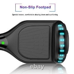 6.5 Electric Bluetooth Scooter Hoverboard Self-Balance Hoover Board Black UK