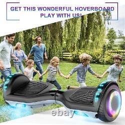 6.5 Electric Bluetooth Scooter Hoverboard Self-Balance Hoover Board Black UK