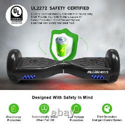 6.5 Electric Hoverboard Bluetooth Speaker LED Self Balancing Scooter UK STOCK