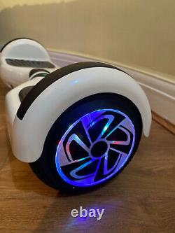 6.5 Electric Scooters LED Hoverboard + Black HoverKart Bundle Bluetooth Lights
