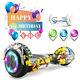 6.5 Electric Self Balance Scooter Hover Board Flash 2wheels Bluetooth Hoverkart