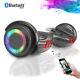 6.5 Electric Self Balance Scooter Hover Board Flash 2wheels Bluetooth Key+bag