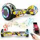 6.5 Electric Self Balance Scooter Hover Board Flash 2wheels Bluetooth Kids Gift