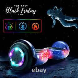 6.5 Electric Self Balance Scooter Hover Board Flash 2Wheels Bluetooth Speaker