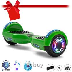 6.5'' Green Electric Scooter Hoverboard Self-Balancing Skateboard 2 Wheels