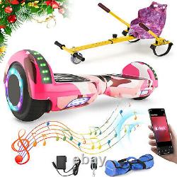 6.5 Hover Board & Hoverkart, 700W Electric Self Balance Scooter WithBag, Kids Gift