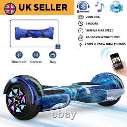 6.5 Hover Board Self Balance Scooter Rechargeable 250W 10KM/H Gift for Kids