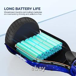 6.5 Hover Board Self Balance Scooter Rechargeable 250W 10KM/H Gift for Kids