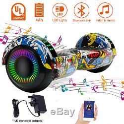 6.5 Hoverboard Bluetooth Electric Self-Balancing Scooter Board +LED Light