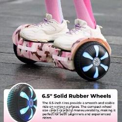 6.5 Hoverboard Bluetooth Electric Self-Balancing Scooters for Kids LED 2 Wheels