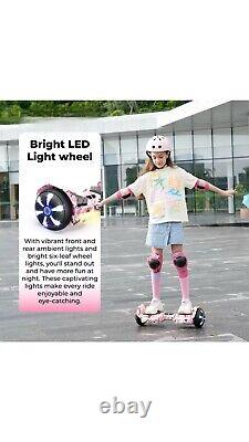 6.5 Hoverboard Bluetooth Electric Self-Balancing Scooters for Kids LED 2 Wheels