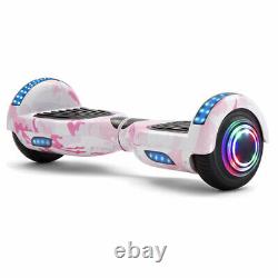 6.5'' Hoverboard Camo Pink Electric Scooter 2Wheels Self-Balancing Skateboard