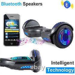 6.5'' Hoverboard Electric Scooter Self Balance Scooter Bluetooth Segway Grey