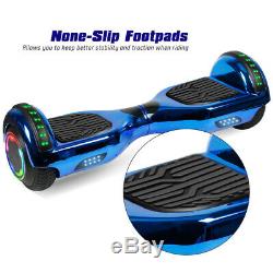 6.5 Hoverboard Electric Scooters Bluetooth Self Balance Board LED Wheels Gift